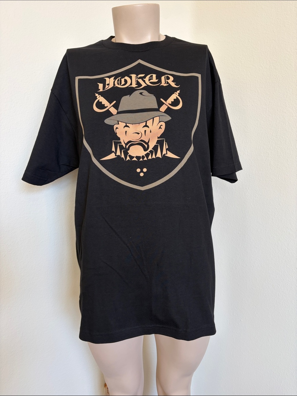 Joker | Black Men's Crew Neck T-Shirt XL